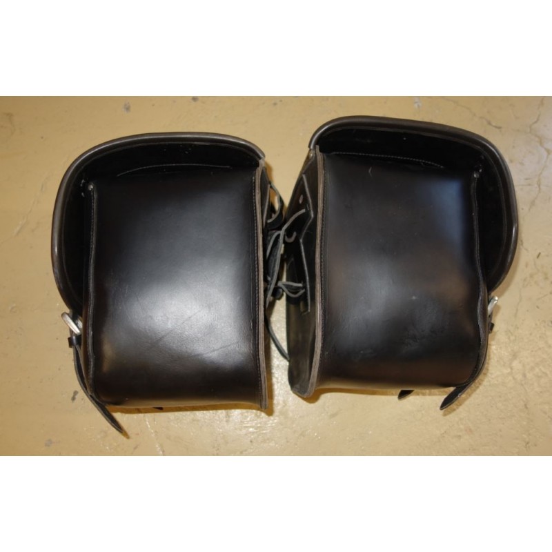 Sacoche cuir moto custom deals